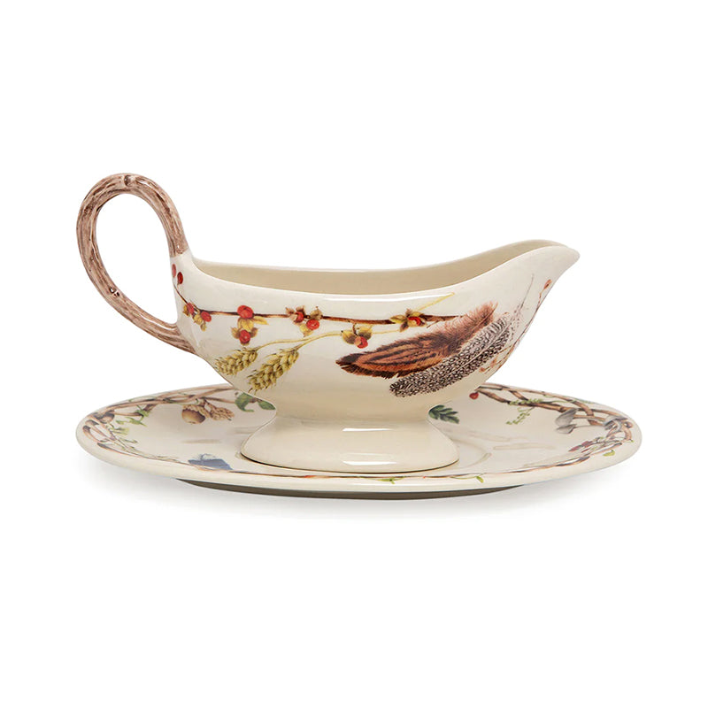 FOREST WALK RSAUCE BOAT AND STAND - JULISKA - Compralo en CorinneRegalos.com