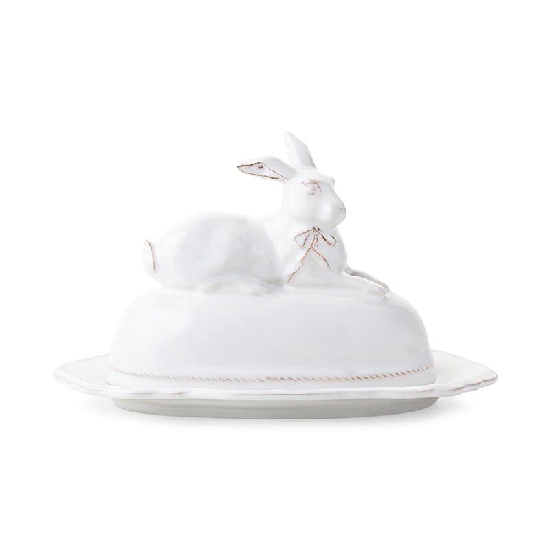 CLEVER CREATURES BRIDGET   BUNNY BUTTER DISH CLEVER CREATURES BRIDGET BUNNY BUTTER DISH - JULISKA - Compralo en CorinneRegalos.com