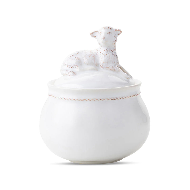 CLEVER CREATURES HENRI  LAMB LIDDED JAR CLEVER CREATURES HENRI LAMB LIDDED JAR - JULISKA - Compralo en CorinneRegalos.com
