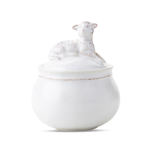 CLEVER CREATURES HENRI  LAMB LIDDED JAR CLEVER CREATURES HENRI LAMB LIDDED JAR - JULISKA - Compralo en CorinneRegalos.com