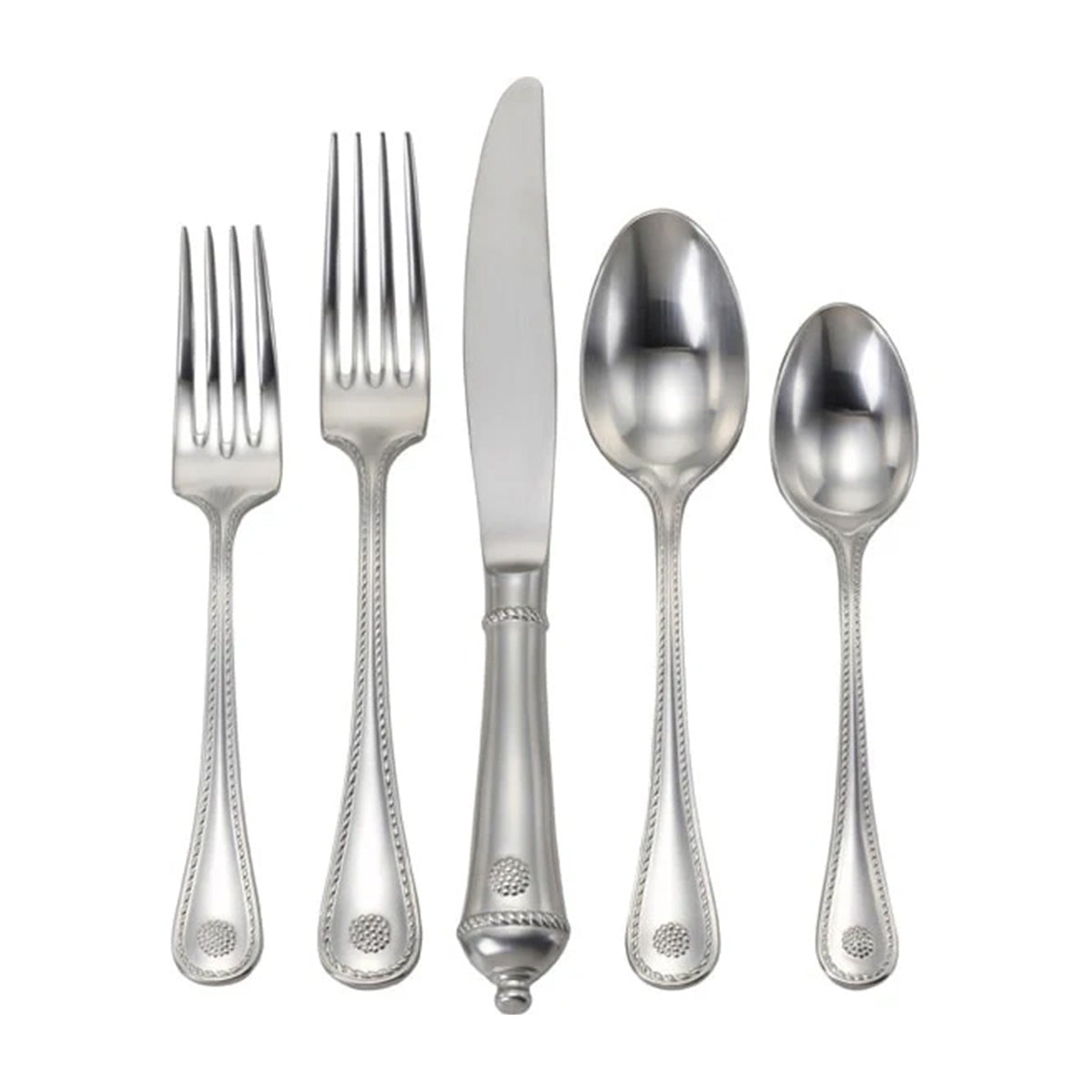 BERRY & THREAD 5PC PLACE SETTING - BRIGHT SATIN - JULISKA - Compralo en CorinneRegalos.com