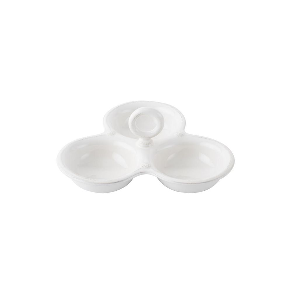 TRIPLE SERVER B&T WHITE 9.5 W - JULISKA - Compralo en CorinneRegalos.com
