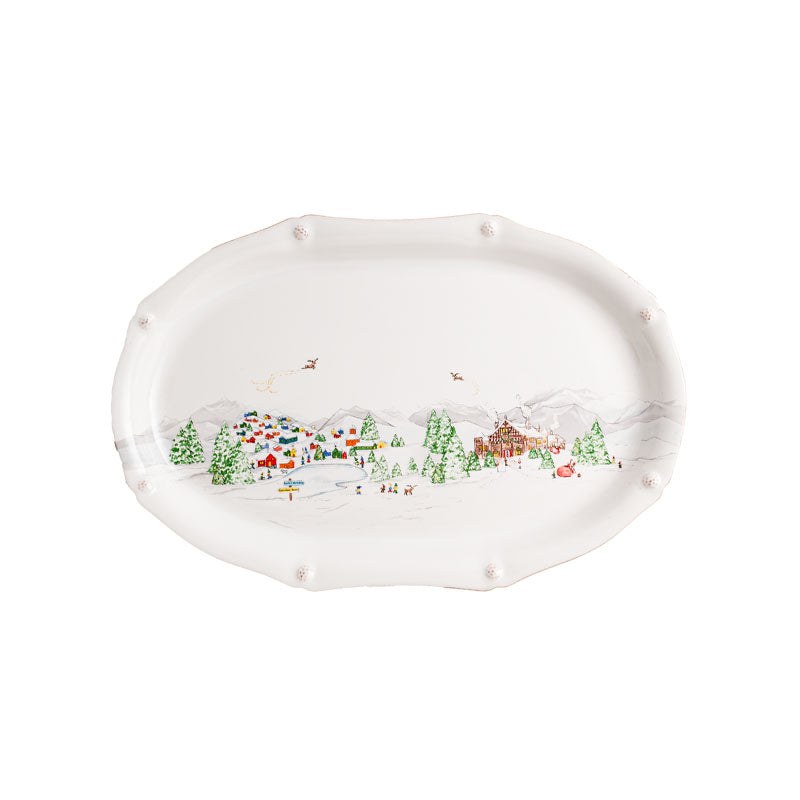 17 INCH PLATTER B&T NORTH POLE - JULISKA - Compralo en CorinneRegalos.com