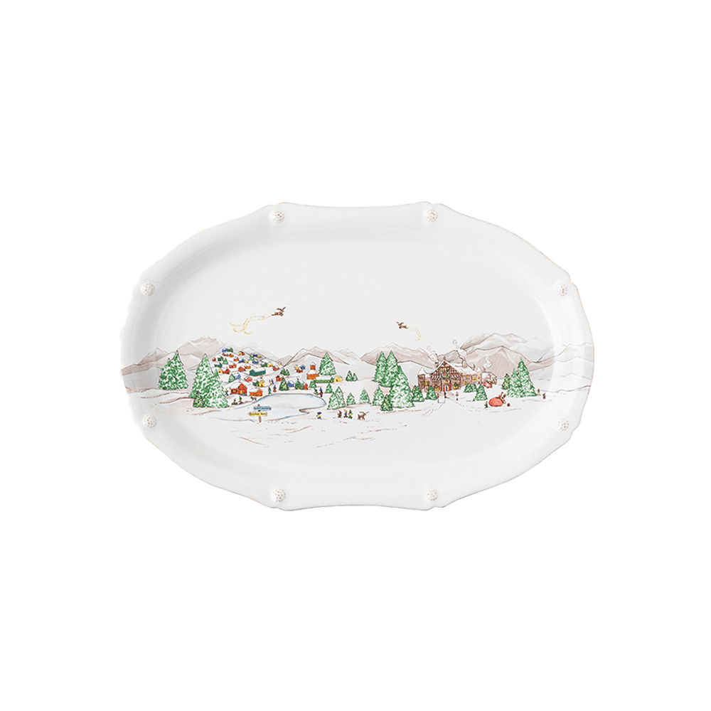 17 INCH PLATTER B&T NORTH POLE - JULISKA - Compralo en CorinneRegalos.com