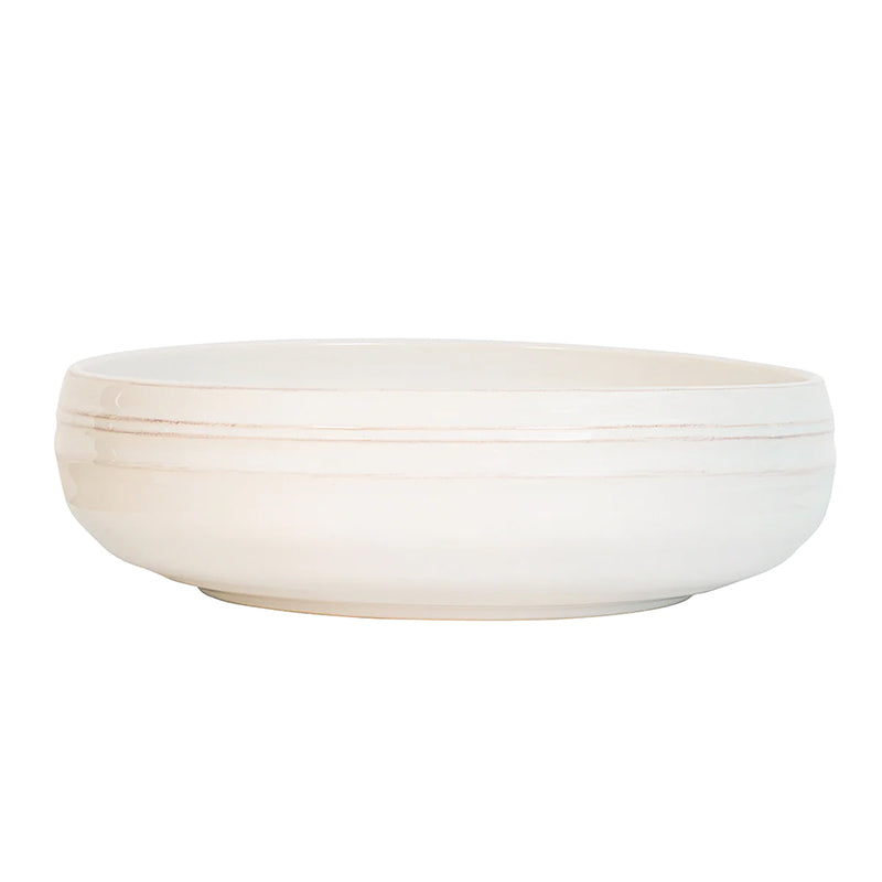 BILBAO WHITEWASH 12 SERVING BOWL BILBAO SERVING BOWL 12 WHITEWASH - JULISKA - Compralo en CorinneRegalos.com