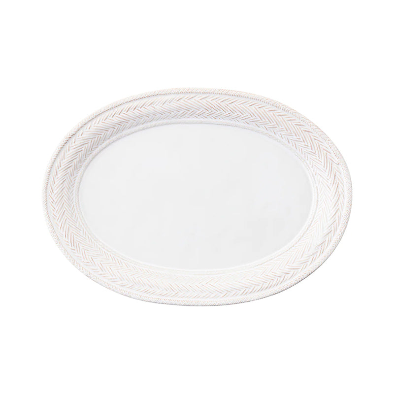 LE PANIER WHITEWASH 17 PLATTER LE PANIER PLATTER 17 IN WHITEWASH - JULISKA - Compralo en CorinneRegalos.com