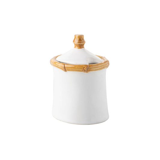 BAMBOO NATURAL LIDDED SUGAR BOWL BAMBOO SUGAR BOWL - JULISKA - Compralo en CorinneRegalos.com