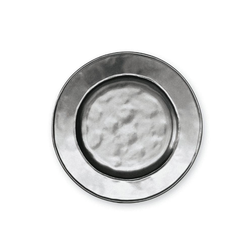 ROUND SIDE PLATE PEWTER 7 W - JULISKA - Compralo en CorinneRegalos.com