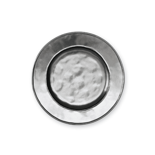 ROUND SIDE PLATE PEWTER 7 W - JULISKA - Compralo en CorinneRegalos.com