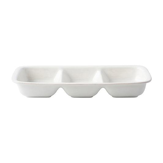 PURE WHITEWASH TRIPLE SECTION SERVER PURO - JULISKA - Compralo en CorinneRegalos.com