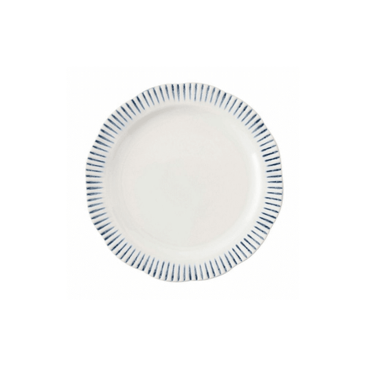 DINNER PLATE SITIO STRIPE INDIGO 11 W - JULISKA - Compralo en CorinneRegalos.com