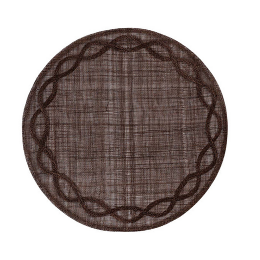 TUILERIES GARDEN PLACEMAT - WALNUT - JULISKA - Compralo en CorinneRegalos.com