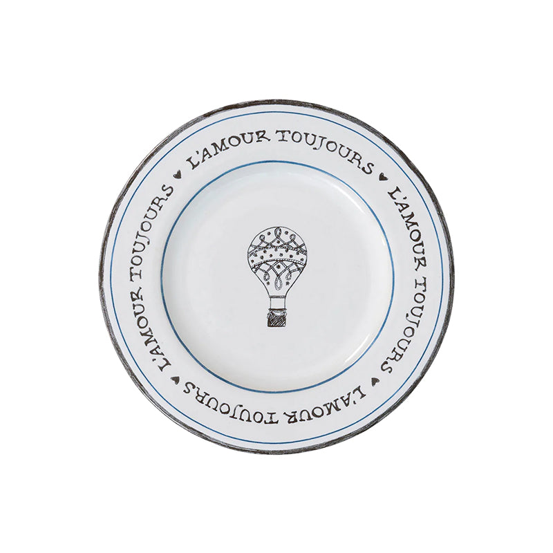 L'AMOUR TOUJOURS SIDE/COCKTAIL PLATE L'AMOUR TOUJOURS COCKTAIL PLATE - JULISKA - Compralo en CorinneRegalos.com