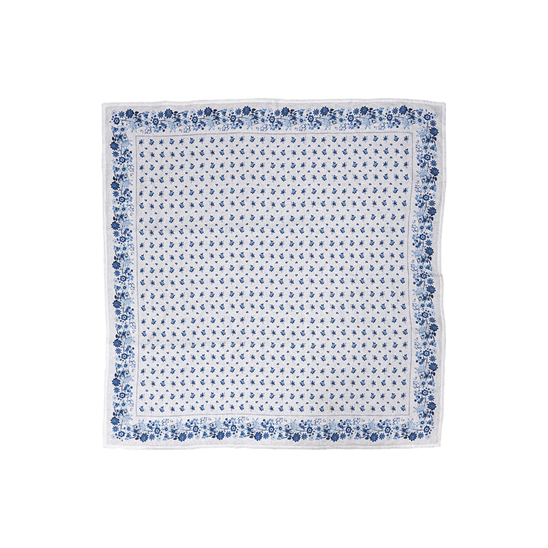 MIRABELLE CHAMBRAY LINEN 54 SQUARE TABLECLOTH MIRABELLE TABLECLOTH 54 CHAMBRAY - JULISKA - Compralo en CorinneRegalos.com