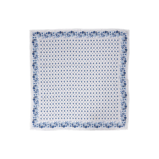 MIRABELLE CHAMBRAY LINEN 54 SQUARE TABLECLOTH MIRABELLE TABLECLOTH 54 CHAMBRAY - JULISKA - Compralo en CorinneRegalos.com
