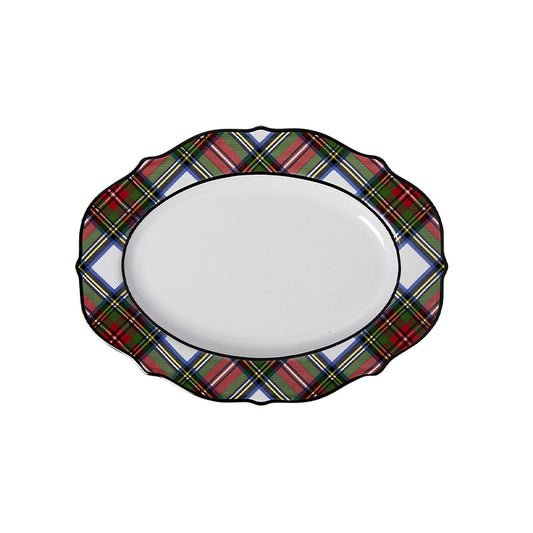 STEWART TARTAN 15 PLATTER - JULISKA - Compralo en CorinneRegalos.com
