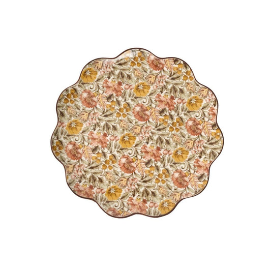 Willa Charger/Platter - Amber - JULISKA - Compralo en CorinneRegalos.com