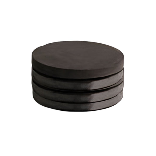 SET PORTAVASOS CONCRETO COLOR NEGRO - OLIVARES OVALLE - Compralo en CorinneRegalos.com