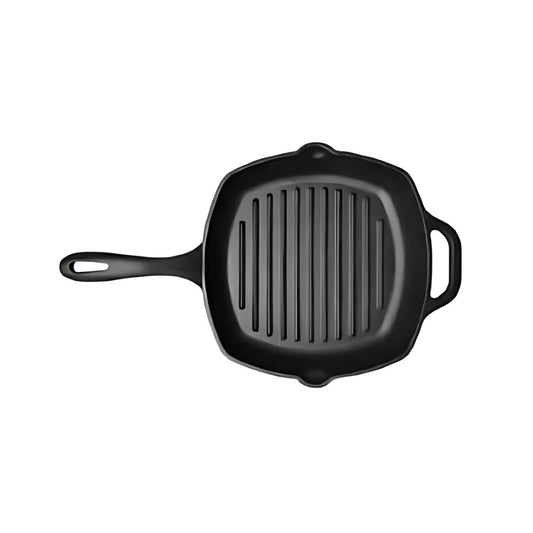 SARTEN RECTANGULAR GRILL ESMALTADA DE 26 X 26 CM - VICTORIA - Compralo en CorinneRegalos.com