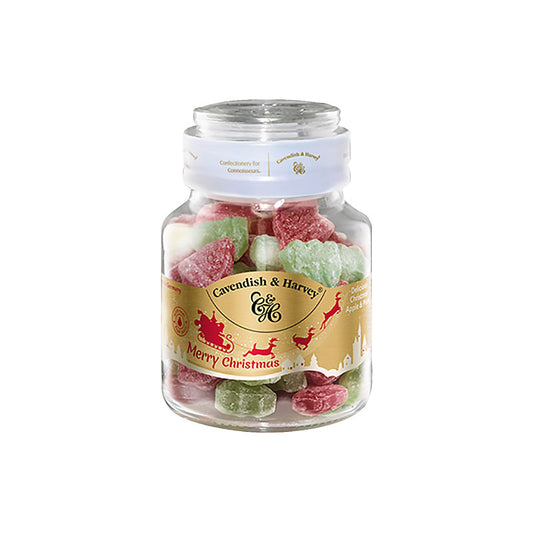 CH MERRY CHRISTMAS JAR - DULCES NAVIDEÑOS DE CEREZA Y MANZANA VERDA - Calvbrunnen - Compralo en CorinneRegalos.com