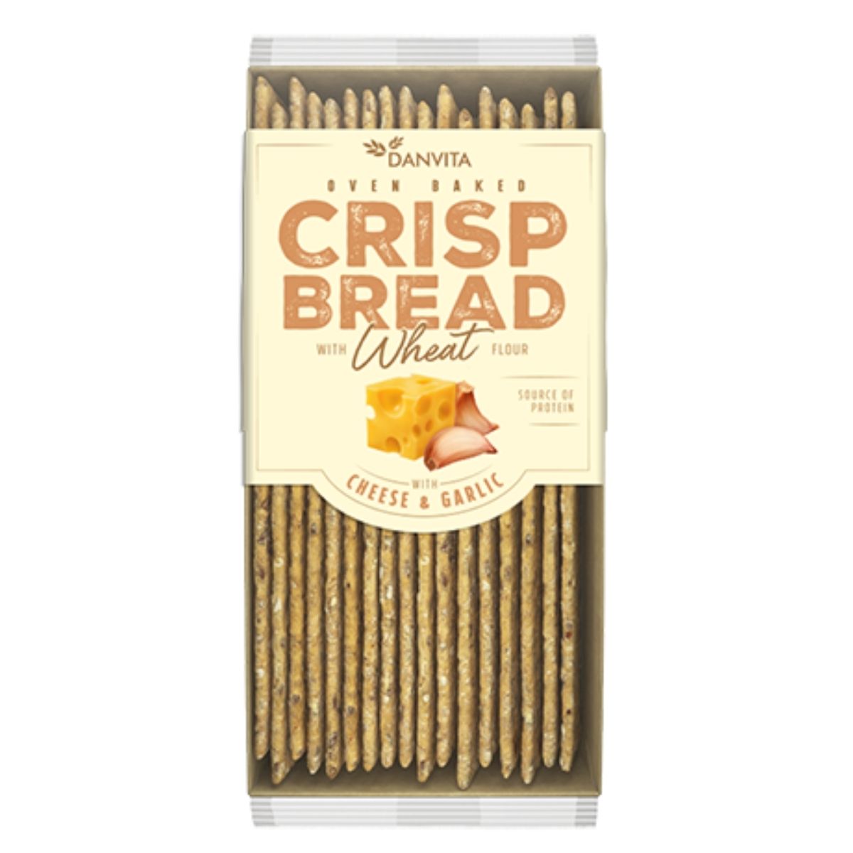 CRISP BREAD WITH CHEESE & GARLIC - CHIPS CRUJIENTES DE QUESO Y AJO - Calvbrunnen - Compralo en CorinneRegalos.com