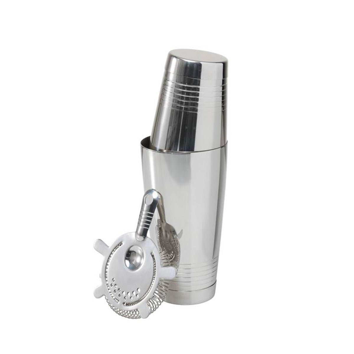 CH CLASSIC COLLECTION SHAKER SET (BOSTON SHAKER & HAWTHORNE STRAINER) - FORTESSA - Compralo en CorinneRegalos.com