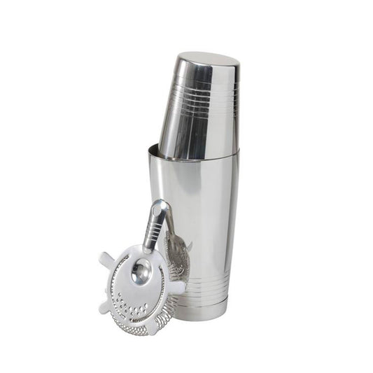 CH CLASSIC COLLECTION SHAKER SET (BOSTON SHAKER & HAWTHORNE STRAINER) - FORTESSA - Compralo en CorinneRegalos.com