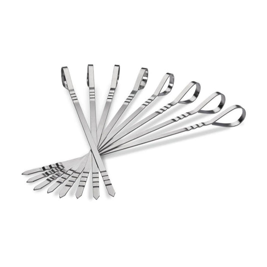 EIGHT STAINLESS STEEL MULTIFUNCTIONAL SKEWERS - NAPOLEON - Compralo en CorinneRegalos.com