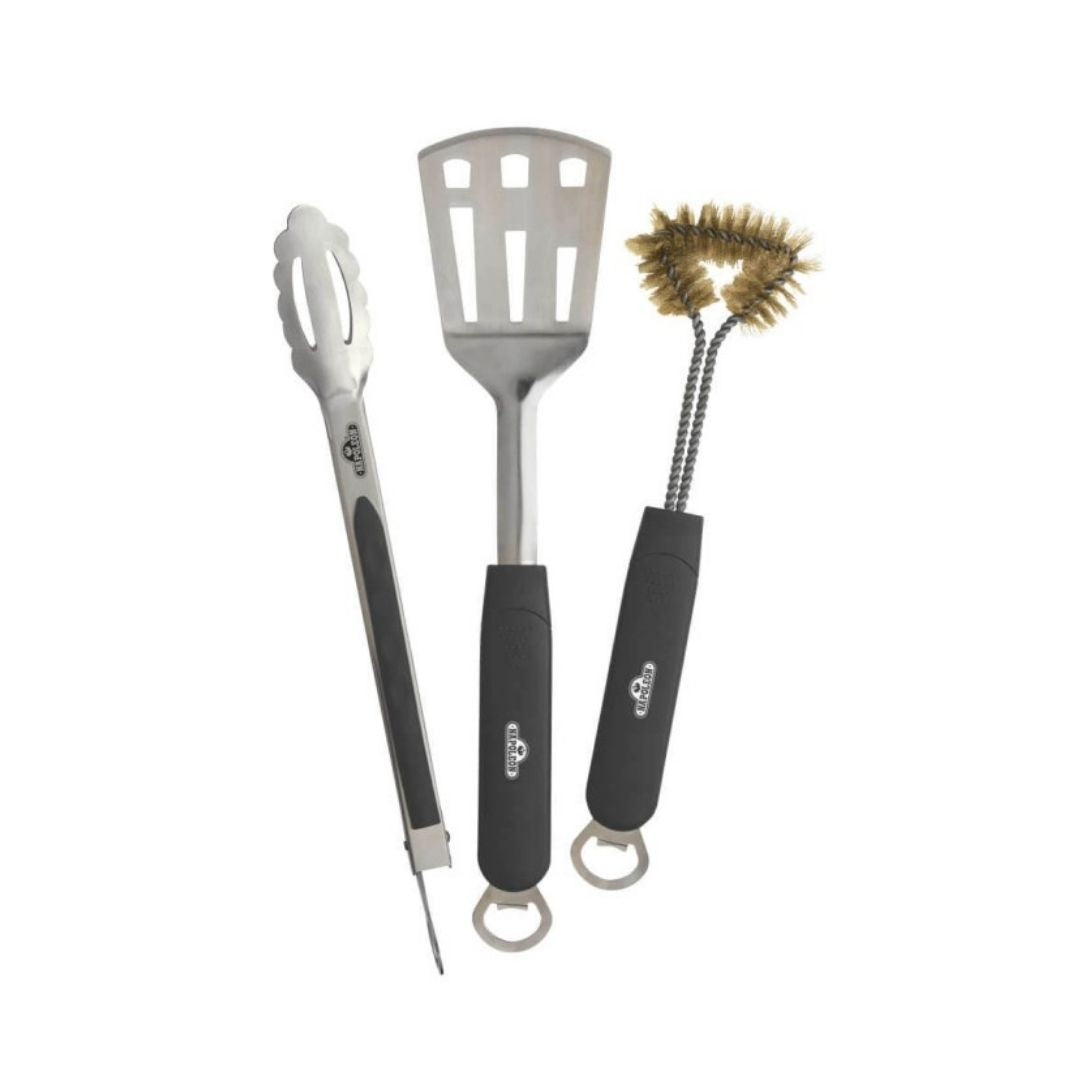 3 PIECE STAINLESS STEEL BBQ TOOLSET - NAPOLEON - Compralo en CorinneRegalos.com