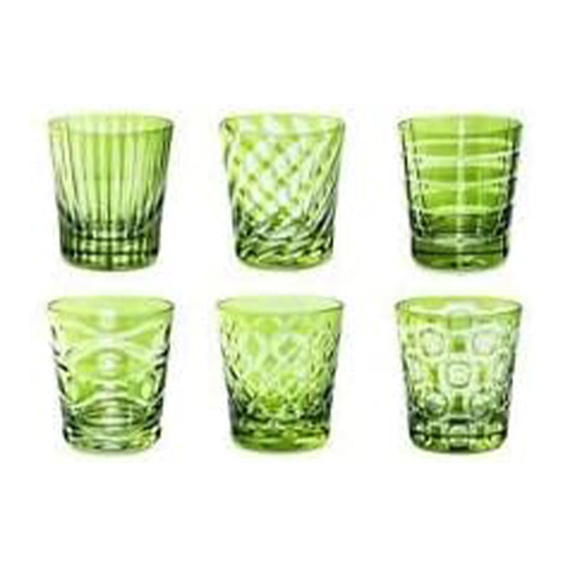 VASOS DE VIDRIO LUXURY UNIDAD COLOR VERDE - LIVELLARA - Compralo en CorinneRegalos.com