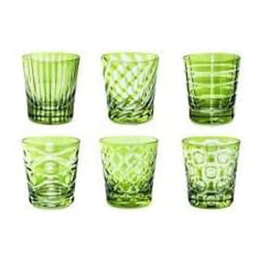 VASOS DE VIDRIO LUXURY UNIDAD COLOR VERDE - LIVELLARA - Compralo en CorinneRegalos.com