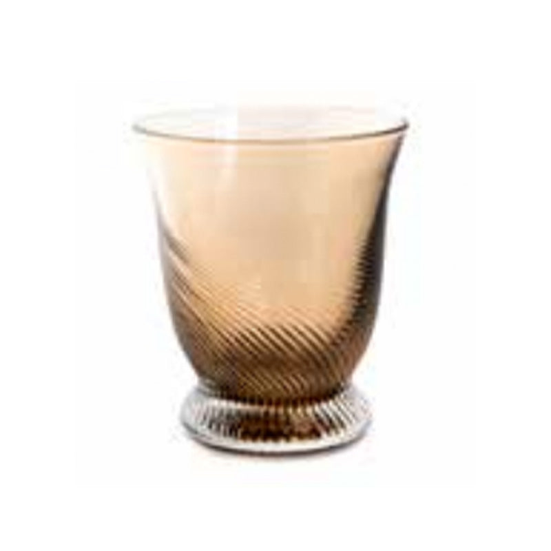 DAILY VASO DE VIDRIO COLOR AMBAR - LIVELLARA - Compralo en CorinneRegalos.com