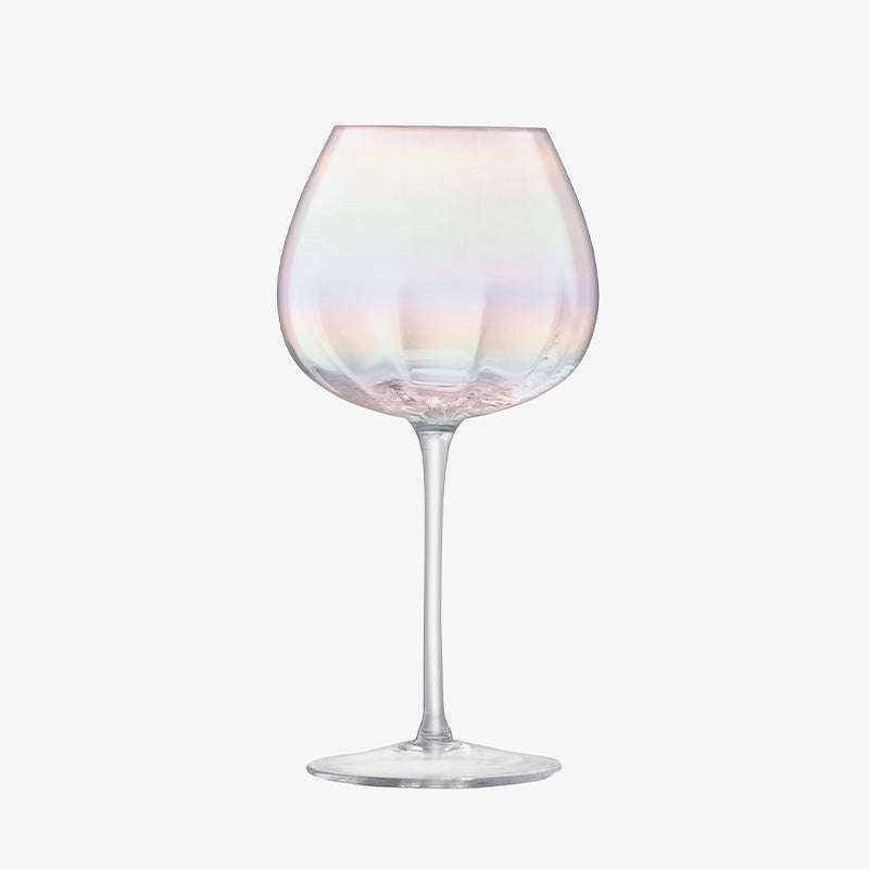PEARL RED WINE GLASS 460ML MOTHER OF PEARL X 2 - LSA INTERNATIONAL - Compralo en CorinneRegalos.com