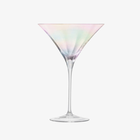 PEARL COCKTAIL GLASS 300ML MOTHER OF PEARL X 2 - LSA INTERNATIONAL - Compralo en CorinneRegalos.com