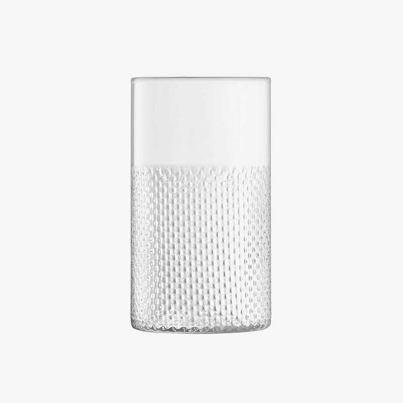 WICKER VASE/LANTERN H25CM CLEAR - LSA INTERNATIONAL - Compralo en CorinneRegalos.com