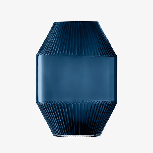 ROTUNDA VASE H37CM SAPPHIRE - LSA INTERNATIONAL - Compralo en CorinneRegalos.com