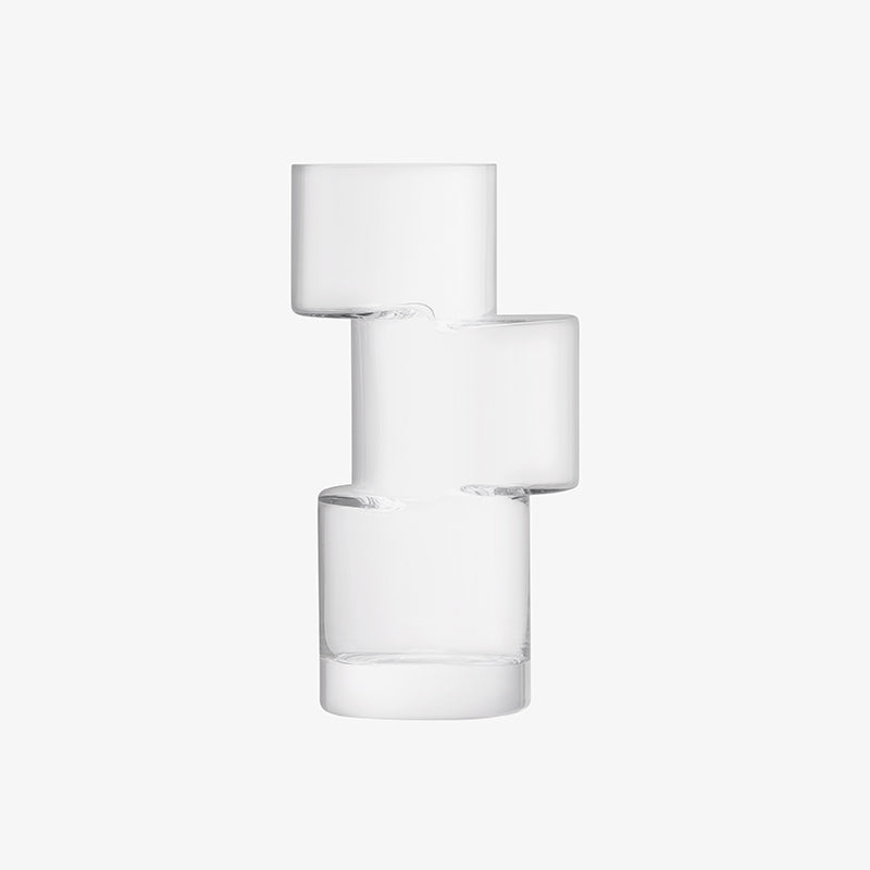 TIER VASE H26CM CLEAR - LSA INTERNATIONAL - Compralo en CorinneRegalos.com