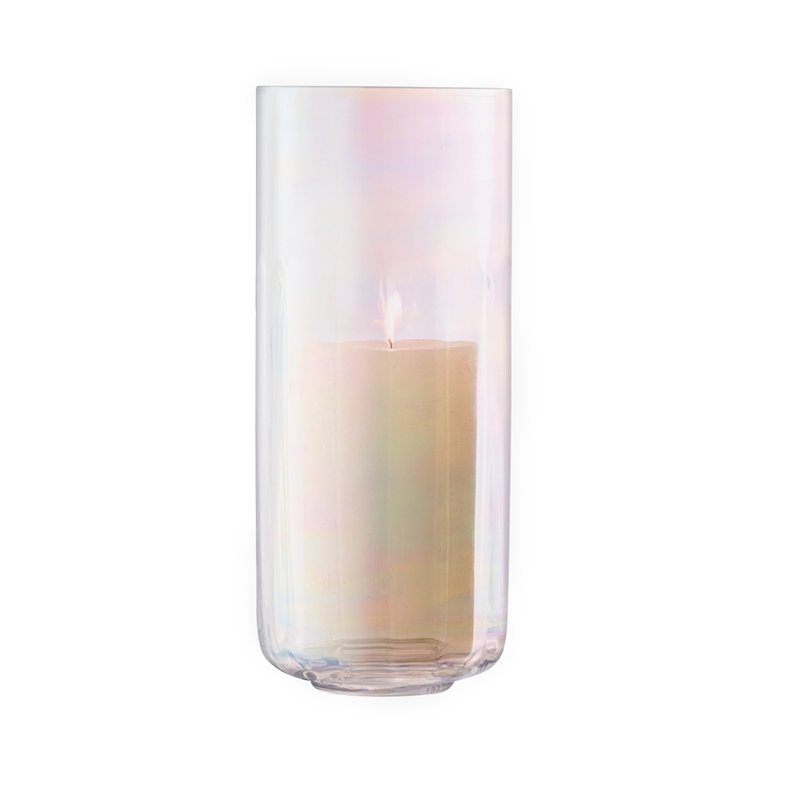 PEARL LANTERN/VASE H28.5CM MOTHER OF PEARL - LSA INTERNATIONAL - Compralo en CorinneRegalos.com