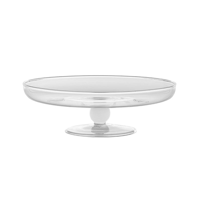 BILIA LARGE SERVING STAND - WHITE - ZAFFERANO - Compralo en CorinneRegalos.com