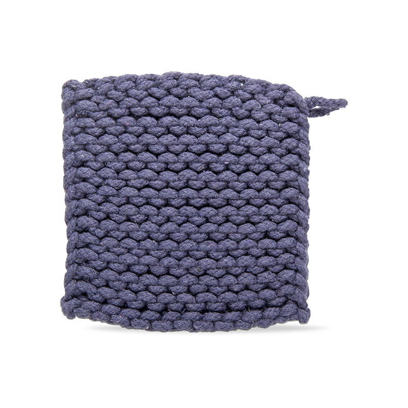 CROCHET TRIVET MIDNIGHT BLUE - TAG - Compralo en CorinneRegalos.com