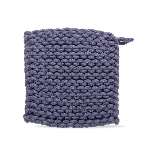 CROCHET TRIVET MIDNIGHT BLUE - TAG - Compralo en CorinneRegalos.com