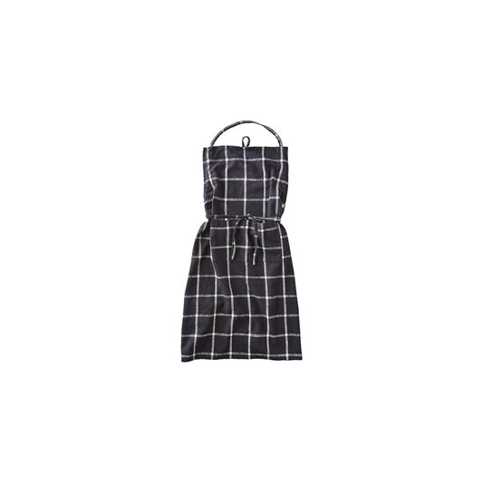 TAG CLASSIC CHECK SLUB APRON BLACK - TAG - Compralo en CorinneRegalos.com