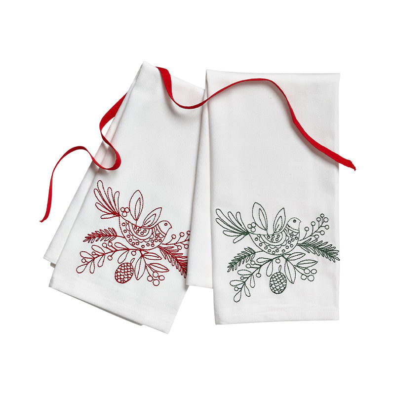 PARTRIDGE GUEST TOWEL SET OF 2 - TAG - Compralo en CorinneRegalos.com
