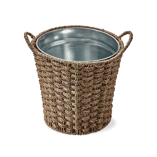 SEAGRASS BASKETWEAVE ICEBUCKET - TAG - Compralo en CorinneRegalos.com