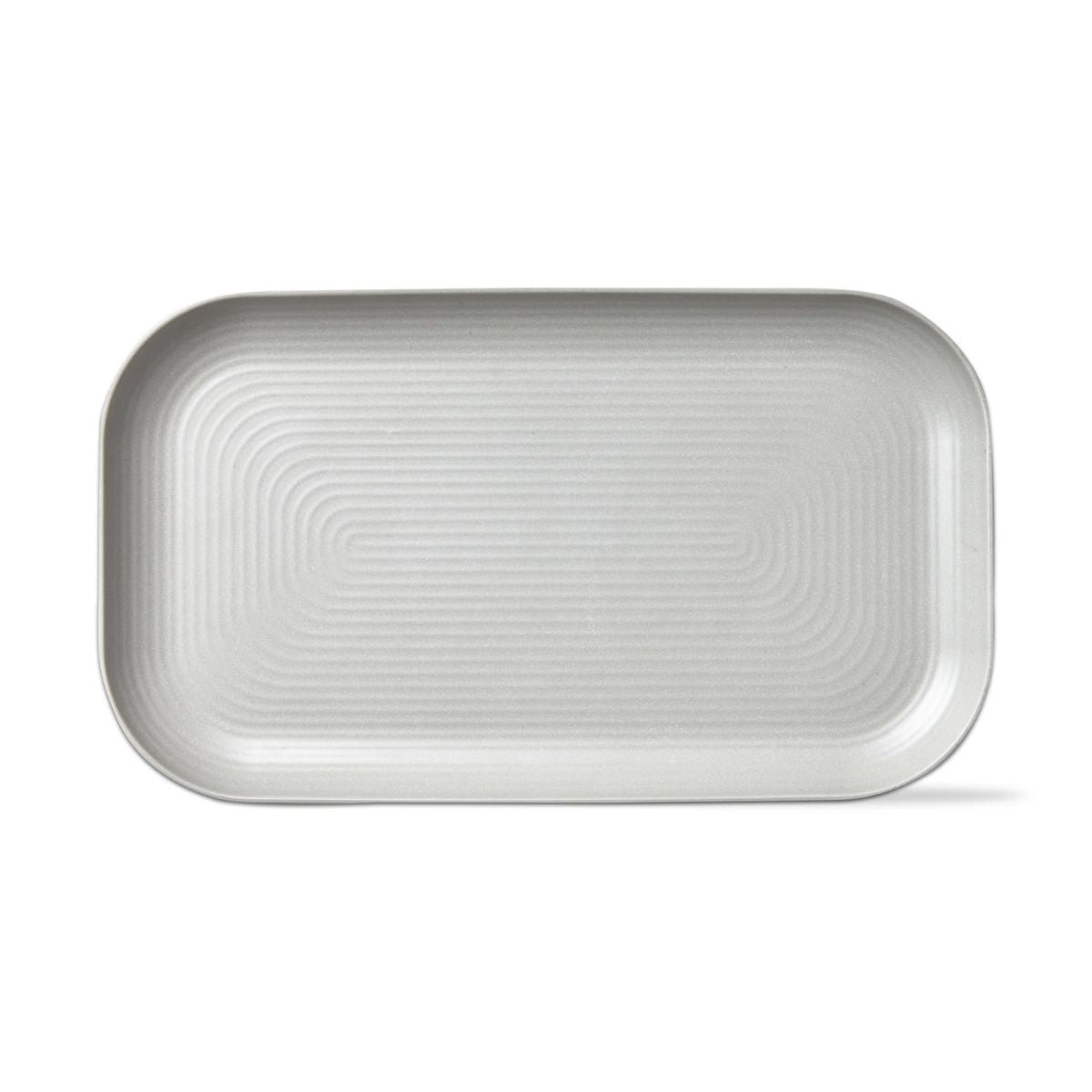 BROOKLYN MELAMINE RECT PLATTER LT GRAY - TAG - Compralo en CorinneRegalos.com