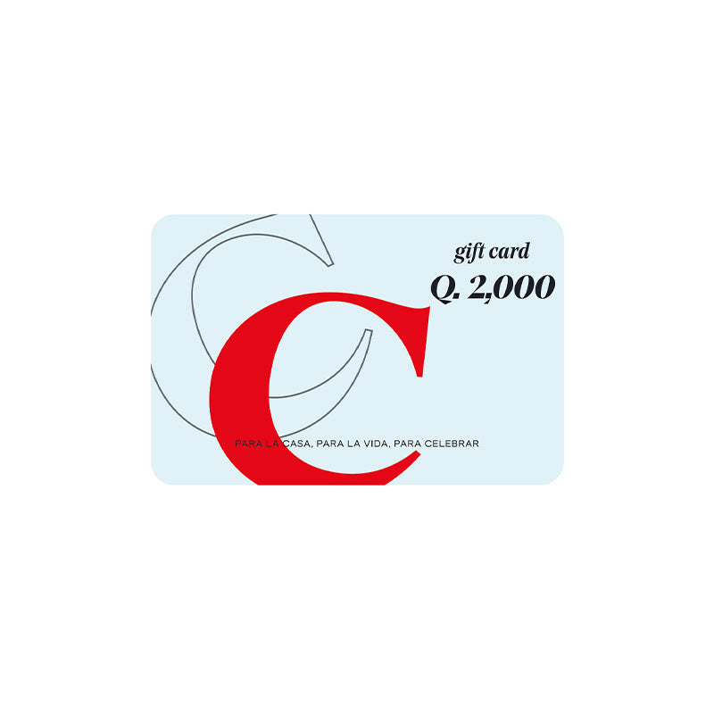 CERTIFICADO DE REGALO Q2000.00 VALIDO POR 6 MESES - CORINNE - Compralo en CorinneRegalos.com