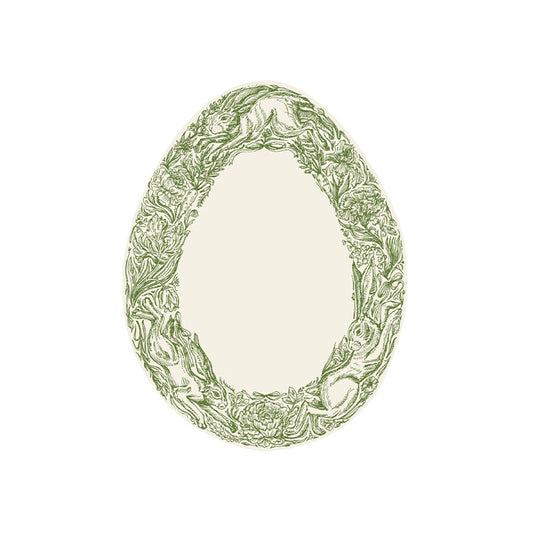 GREENHOUSE HARES TABLE CARD - SET OF 12 - HESTER & COOK - Compralo en CorinneRegalos.com