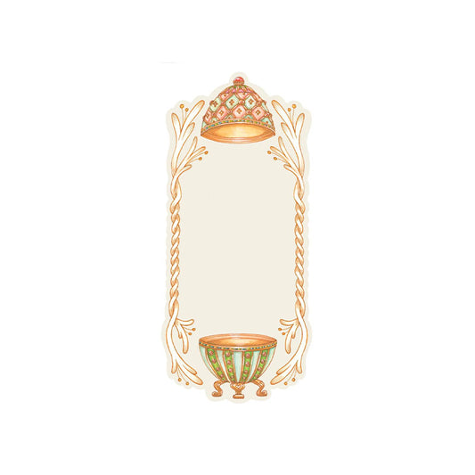 EXQUISITE EGG TABLE CARD - SET OF 12 - HESTER & COOK - Compralo en CorinneRegalos.com