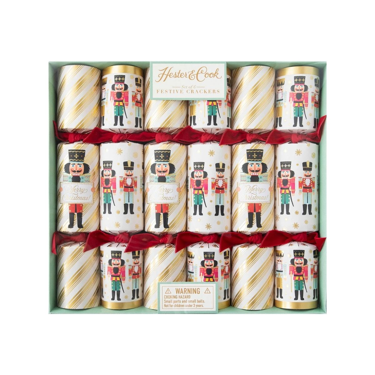 NUTCRACKER CRACKERS - HESTER & COOK - Compralo en CorinneRegalos.com