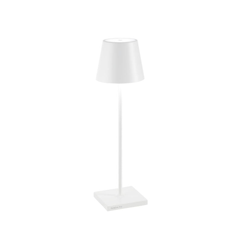 POLDINA PRO WHITE TABLE LAMP - ZAFFERANO - Compralo en CorinneRegalos.com